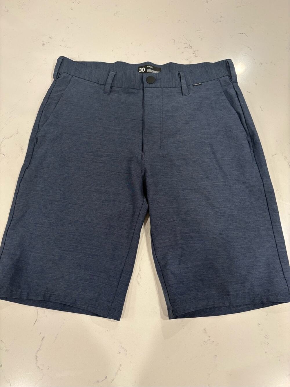 Hurley X Nike Collab Men's Navy Stretch Walkshorts -size 30